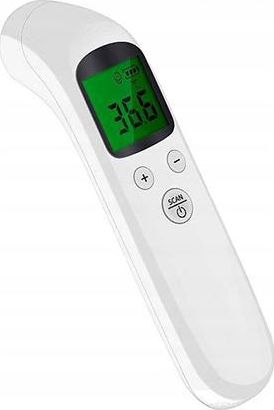 TERMOMETR BEZDOTYKOWY NA PODCZERWIEŃ LCD ELEKTRONICZNY DOKŁADNY 1s Model KWL-F01